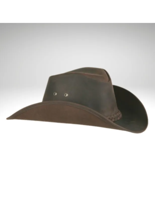 Chapeau  tresse cowboy – COMANCHEROS – S – noir Promotion