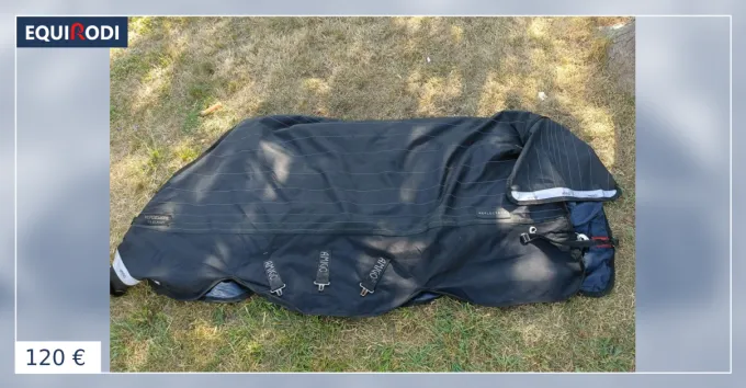 Couverture d'extrieur Horseware Amigo Bravo/couvre cou Expdition Rapide