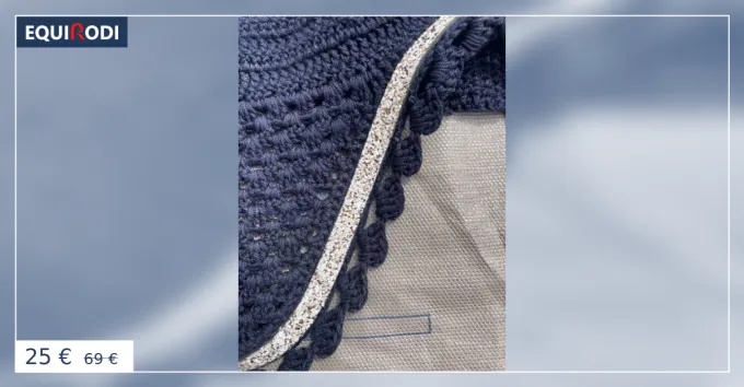 Bonnet Ju&Pa bleu marine poney C Usine Directe