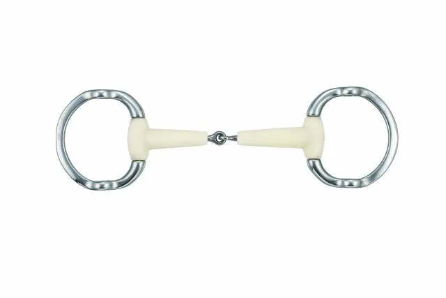 Bon Plan Mors releveur simple brisure - Happy Mouth - Inox et rsine - 125 mm
