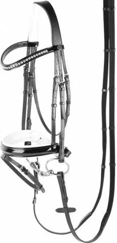 Satisfait Ou Rembours Bridon Chic - HARRY'S HORSE - Cuir haut de gamme - Marron - Full