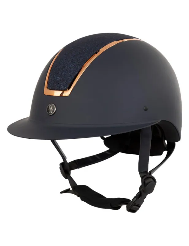 Casque Omega painted glitter - BR - noir / rose gold - 52-54 Paiement Scuris