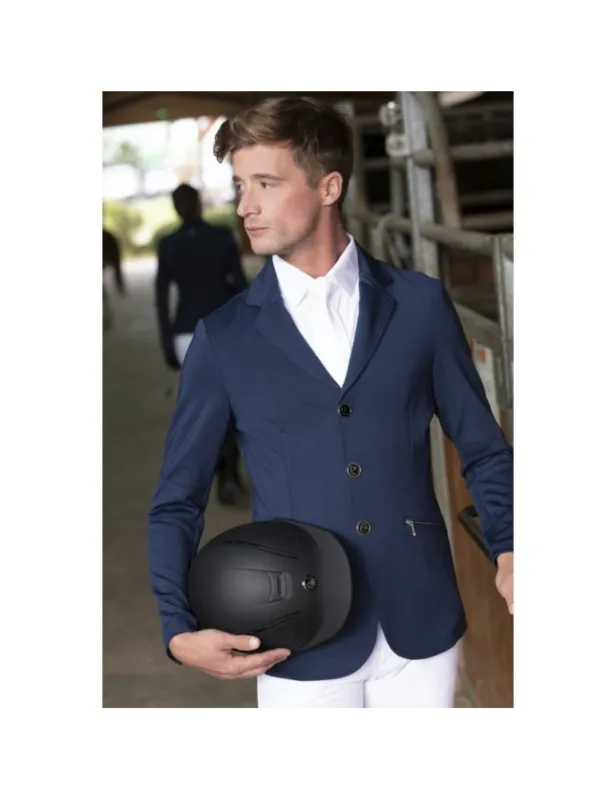 Veste concours Bordo - EQUITHME - 44 - noir Pas Cher