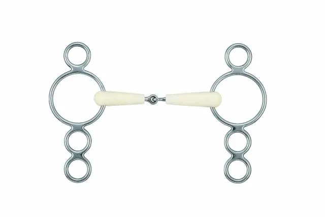 Mors pessoa 4 anneaux simple brisure - Happy Mouth - 115 CM Haute Qualit