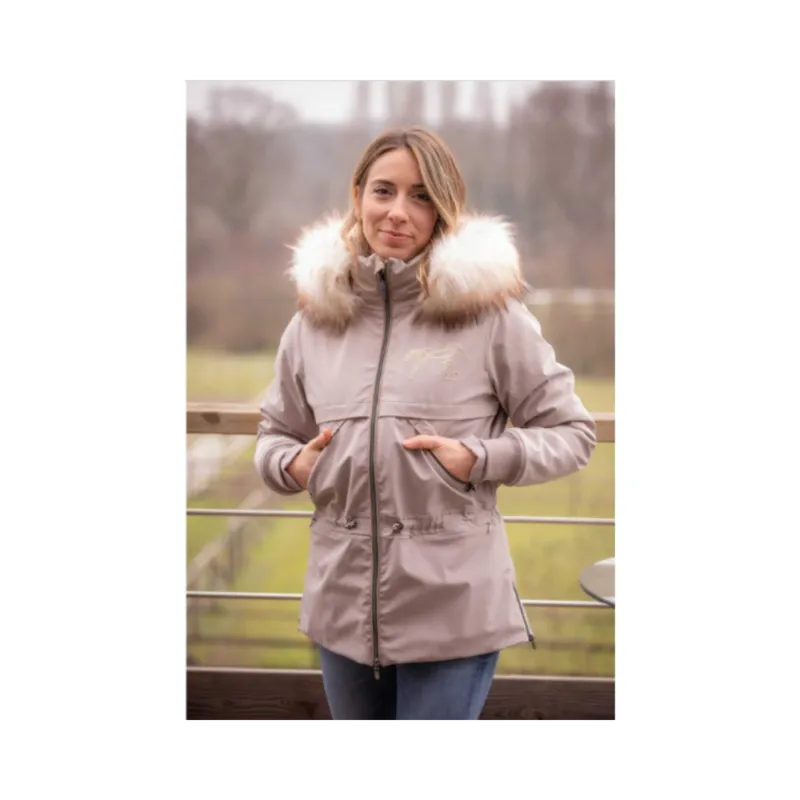 Blouson Steppy – PENELOPE – S – taupe Offre Exclusive