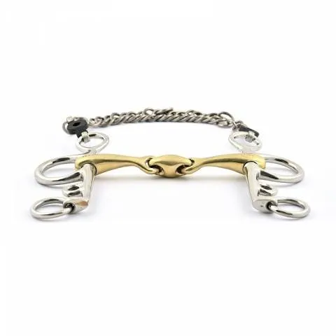 Dernier Modle Mors Pelham double brisure - Jump in - 125 mm