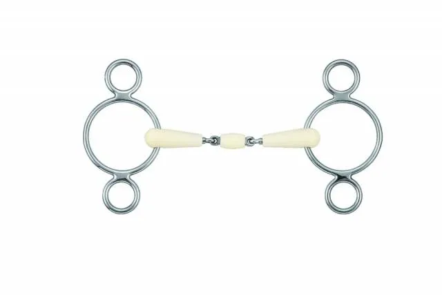 Dernier Modle Mors double brisure pessoa 3 rings - Happy Mouth - 115 CM