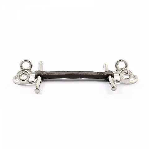Mors en cuir aiguilles releveur - Jump'in - 125 mm Solde