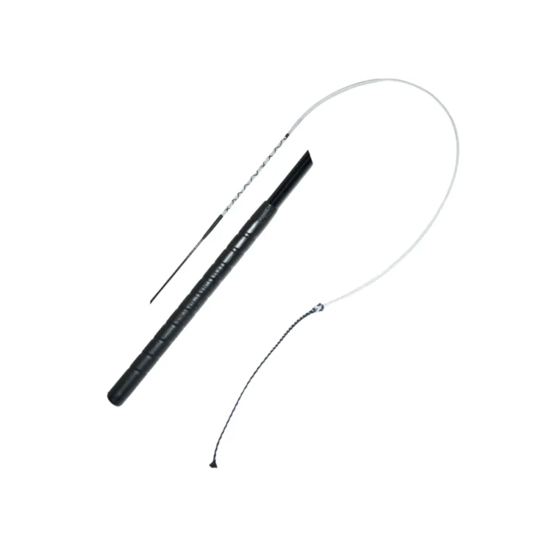 Fouet lger poigne plastique – LEDO – noir – 140 cm Expdition Rapide