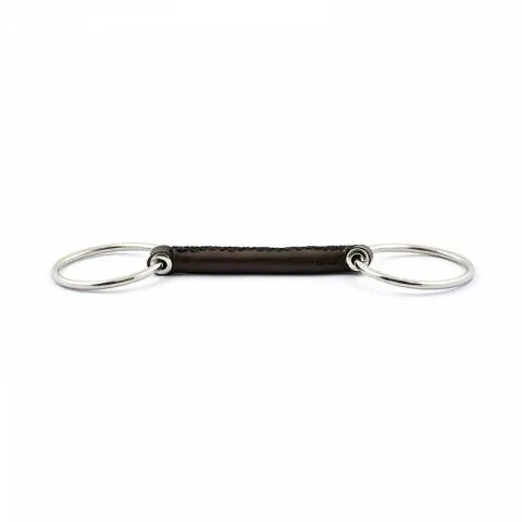 Affaire  Saisir Mors deux anneaux cuir rond – Jump&rsquo;in – 125 mm