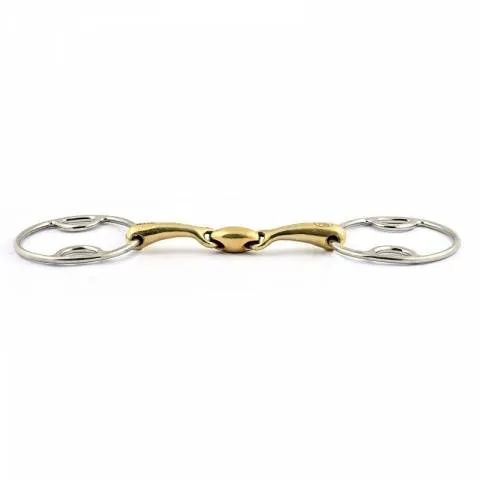 Nouvelle Collection Mors trois effets double brisure grands anneaux Jump in - 125 mm