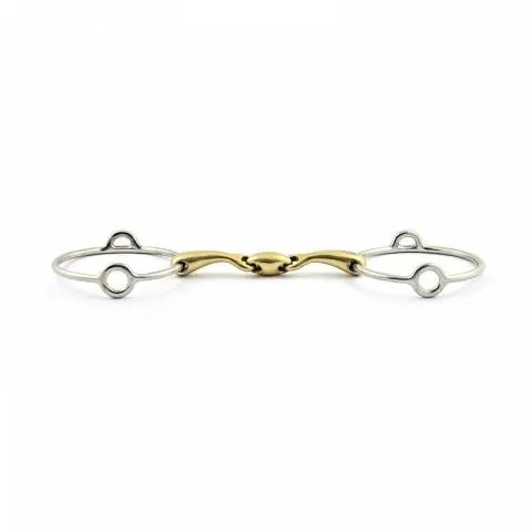 Mors releveur grands anneaux double brisure - Jump'in - 115 mm Commander Vite