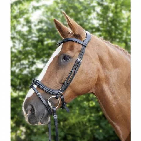 Bridon Anatomic HKM - Noir - Poney Promotion Saisonnire