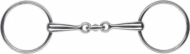 Prix Promo Mors 2 anneaux double brisure canons fins - Feeling - 105 mm