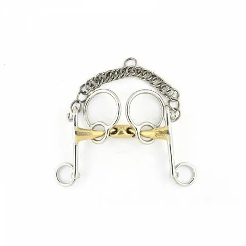 Dernier Modle Mors escargot double brisure - Jump'in - 145 mm