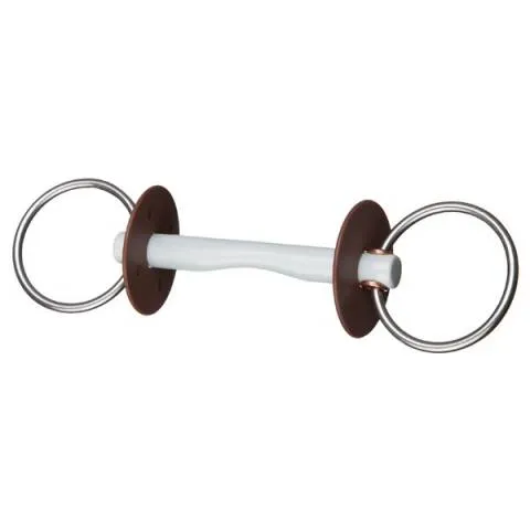 Mors 2 anneaux canon confort - 120 MM - diamtre anneaux 6cm /canons soft Prix Promo