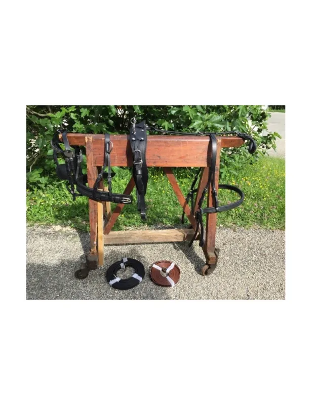 Harnais mini, shet, poney - SB - noir - shetland Dernier Modle