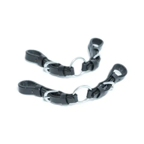 Alliances Pelham cuir anneaux HFI – NOIR Dernier Modle