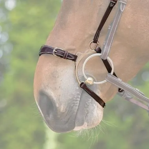 Muserolle hackamore - Jump in - Full - Noir Acheter En Ligne