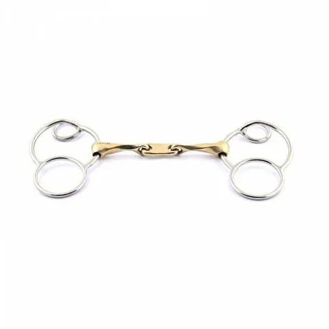 Meilleur Choix Mors Pessoa allemand torsad palette - Jump in - 125 mm
