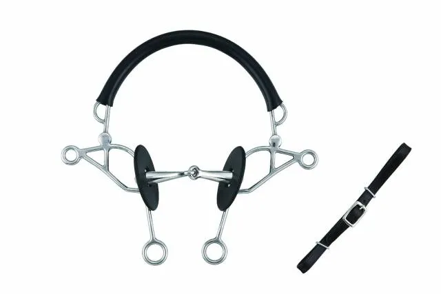 Mors tandem simple brisure tout acier - Happy mouth - acier inoxydable - 125 mm Achetez Aujourdhui