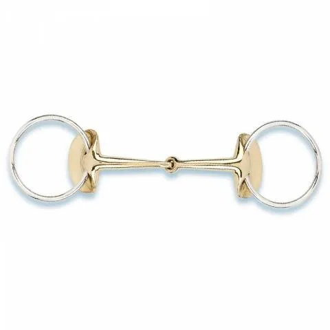 Marque Mors 2 anneaux simple brisure golden wings - Stubben - 125 cm