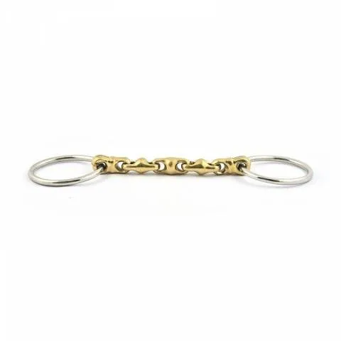 Solde Mors de filet de bride boules - Jump in - 125 mm