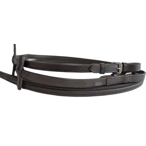 Rnes avec arrts et crochet  rivet – thinline – antidrapantes – NOIR – 54&Prime; – 135 cm Commander Maintenant