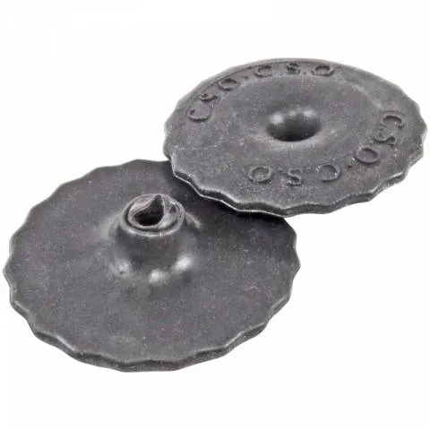 Certifi Rondelles de mors diamtre 9 cm - Noir - 9 cm