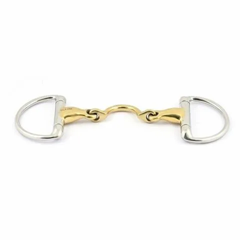 Mors olive double brisure avec passage de langue - Jump'In - 12,5 Produit De Marque