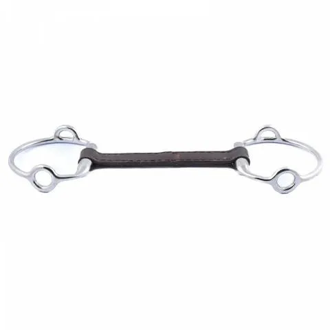 Mors releveur en cuir droit - Jump'in - 125 mm Expdi Aujourdhui