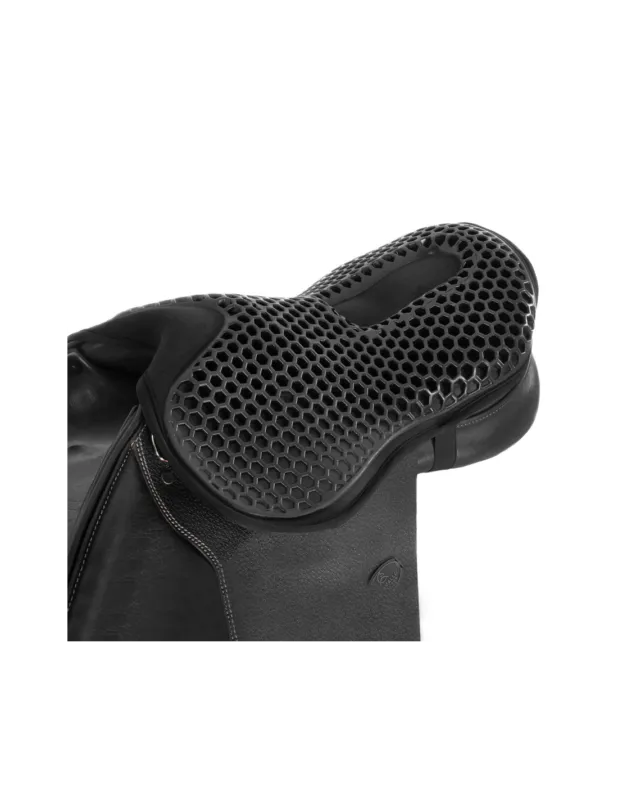 Couvre-selle Ortho-Coccyx en Gel Dri-Lex 20mm - Acavallo - Noir - Medium Vente Directe
