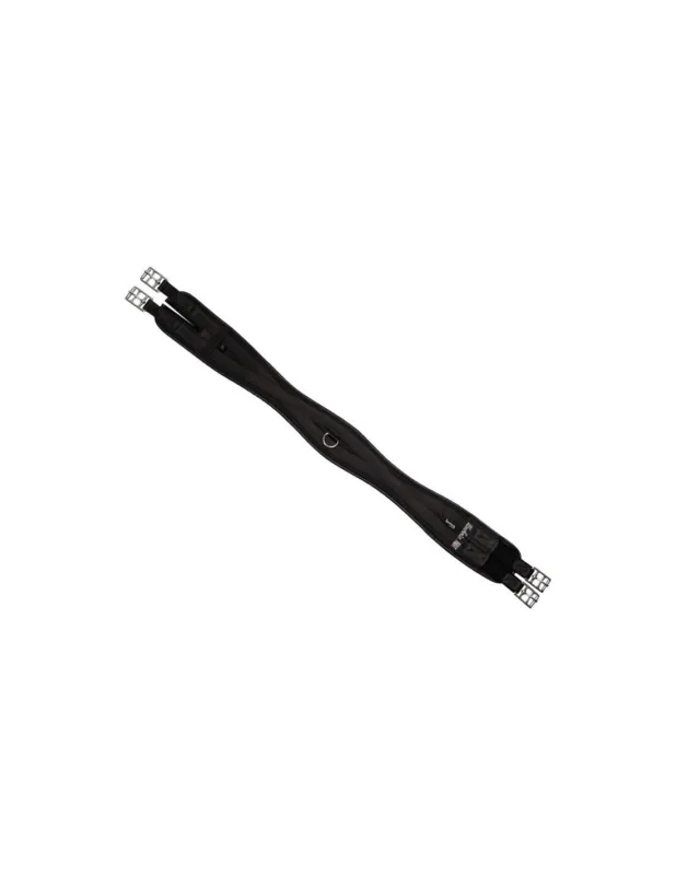 Meilleur Prix Sangle en Noprne avec lastiques - Umbria Equitazione - Noir - 90 cm