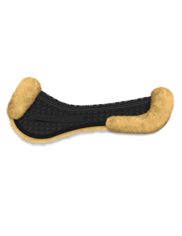 Amortisseur Mouton Mattes correcteur 2 poches – Naturel – M – Dressage Prix Choc