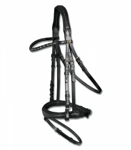 Bridon X-Line Sensitive Waldhausen - Noir - Cheval Nouvelle Collection