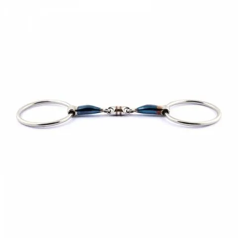 Mors Blue Steel double brisure - Jump'in - 115 mm Satisfait Ou Rembours