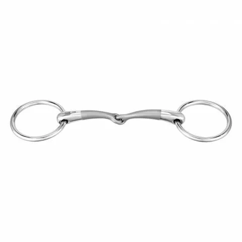 Filet de bride satinox 2 anneaux SB - Sprenger - 125 cm Satisfait Ou Rembours