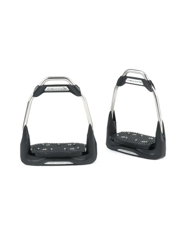 Super Prix Etriers Air'S - Freejump - Black/Silver - il droit / 0 - Plancher plat / 0