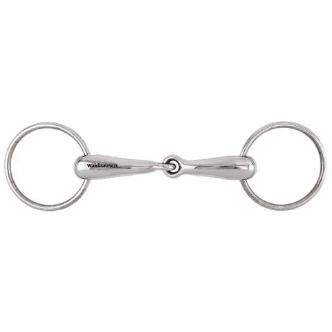 Mors 2 anneaux plein inox - Waldhausen - 125 MM - canon 16mm Offre Limite