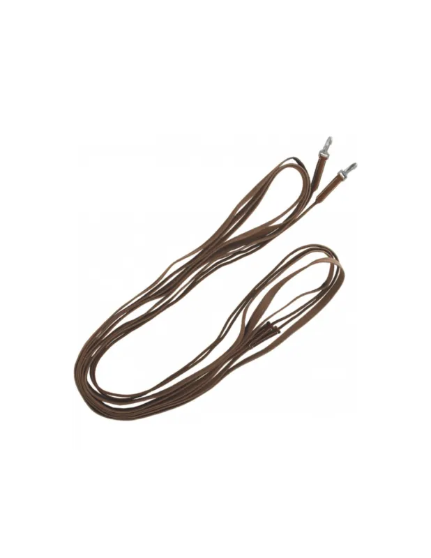 Meilleur Choix Longues rnes sangle/corde - Canter - Noir - Poney