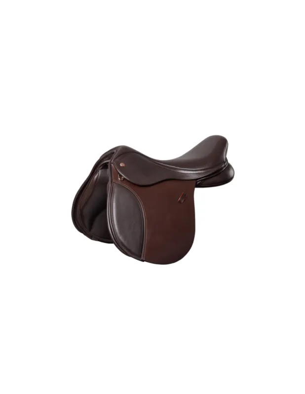 Nouveaut Selle T9 Poney – Thorowgood – Noir – 15&prime; – Vert