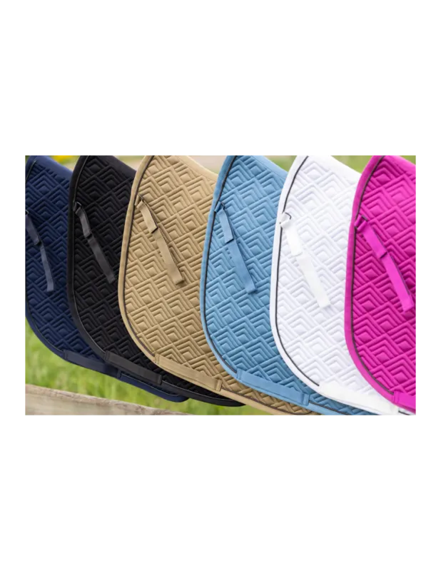 Tapis de Selle Dressage - Covalliero - White Rduction