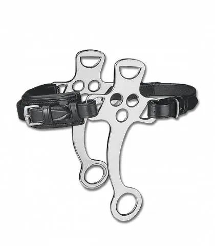 Satisfait Ou Rembours Hackamore Professionnel branches courtes Waldhausen - Noir - Unique