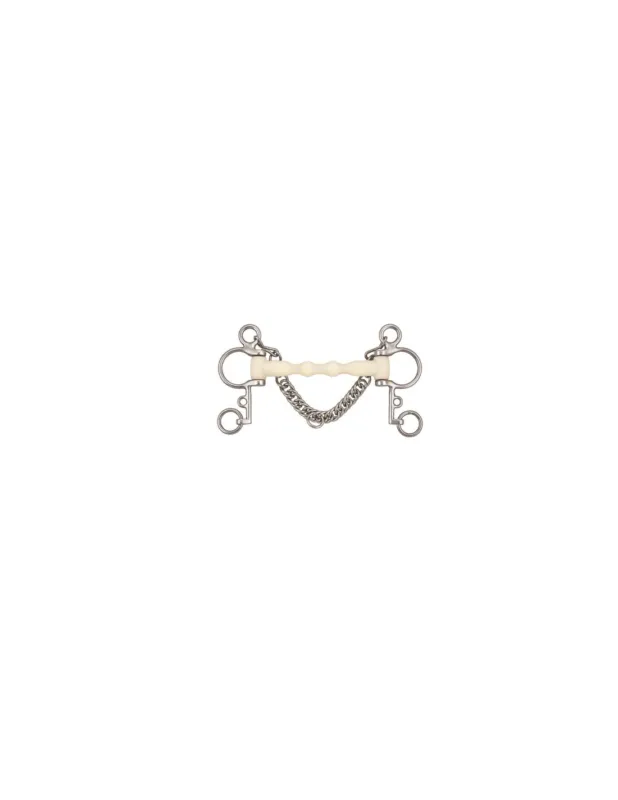 Mors Happy Mouth Pelham Droit – SOYO – 125 mm Satisfait Ou Rembours