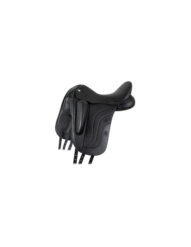 Prix Choc Selle de Dressage Petrus Monoflap – Fairfax – 16&rsquo;5 – Avant et Arrire Standard – Vert – Oui – Non