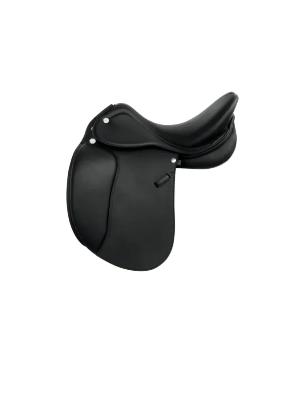 Bon Plan Selle de Dressage Poney Lucky Idol - Prestige Italia - Noir - 16'