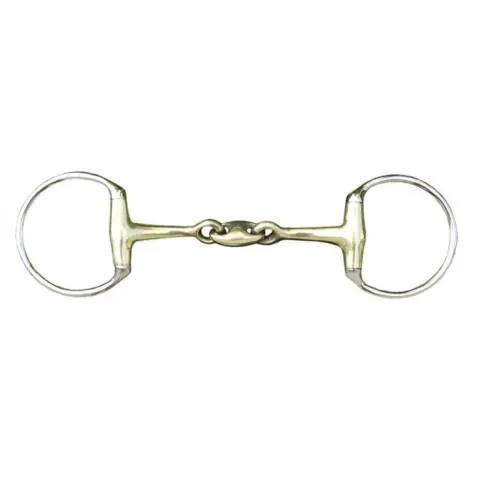 Mors double brisure maillechort 18mm - 55mm/115 large Nouvelle Collection