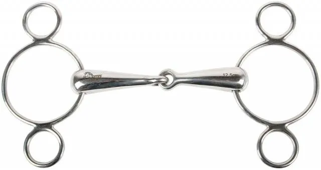 Filet pessoa 3 anneaux harry&rsquo;s horse – Harrys horse – 115 mm Vente Flash
