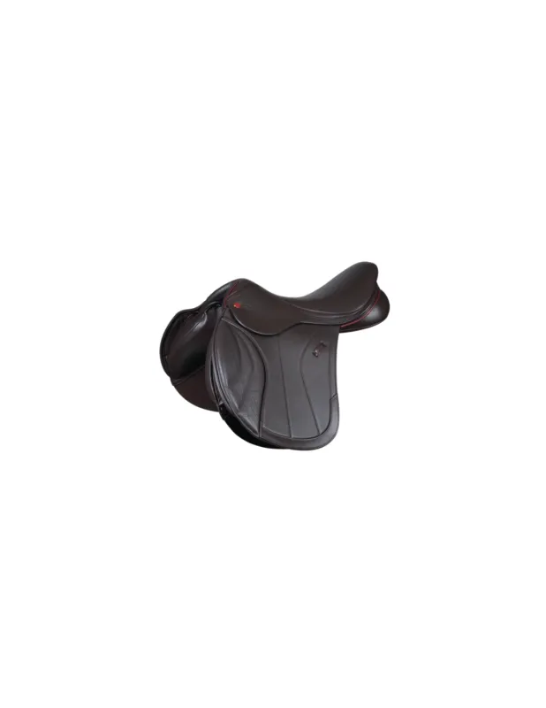 Selle Competition Series Dual-Flap Jump – Kent & Masters – Noir – 17&prime; – Vert Acheter Direct