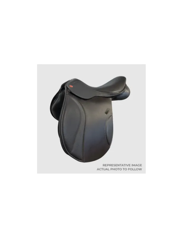 Marque Selle R-Series Cob & Connie – Kent & Masters – Noir – 16&rsquo;5 – Vert